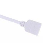 Conector FEMALE, cu 4 pini, pentru benzile led multicolore, RGB, 4 porturi, 1 intrare si 3 iesiri, flexibil